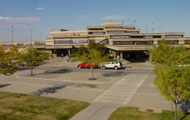 Fs2004 Scenery-The Rapid City Regional Airport (Krap) Was Originally Located At The Curren