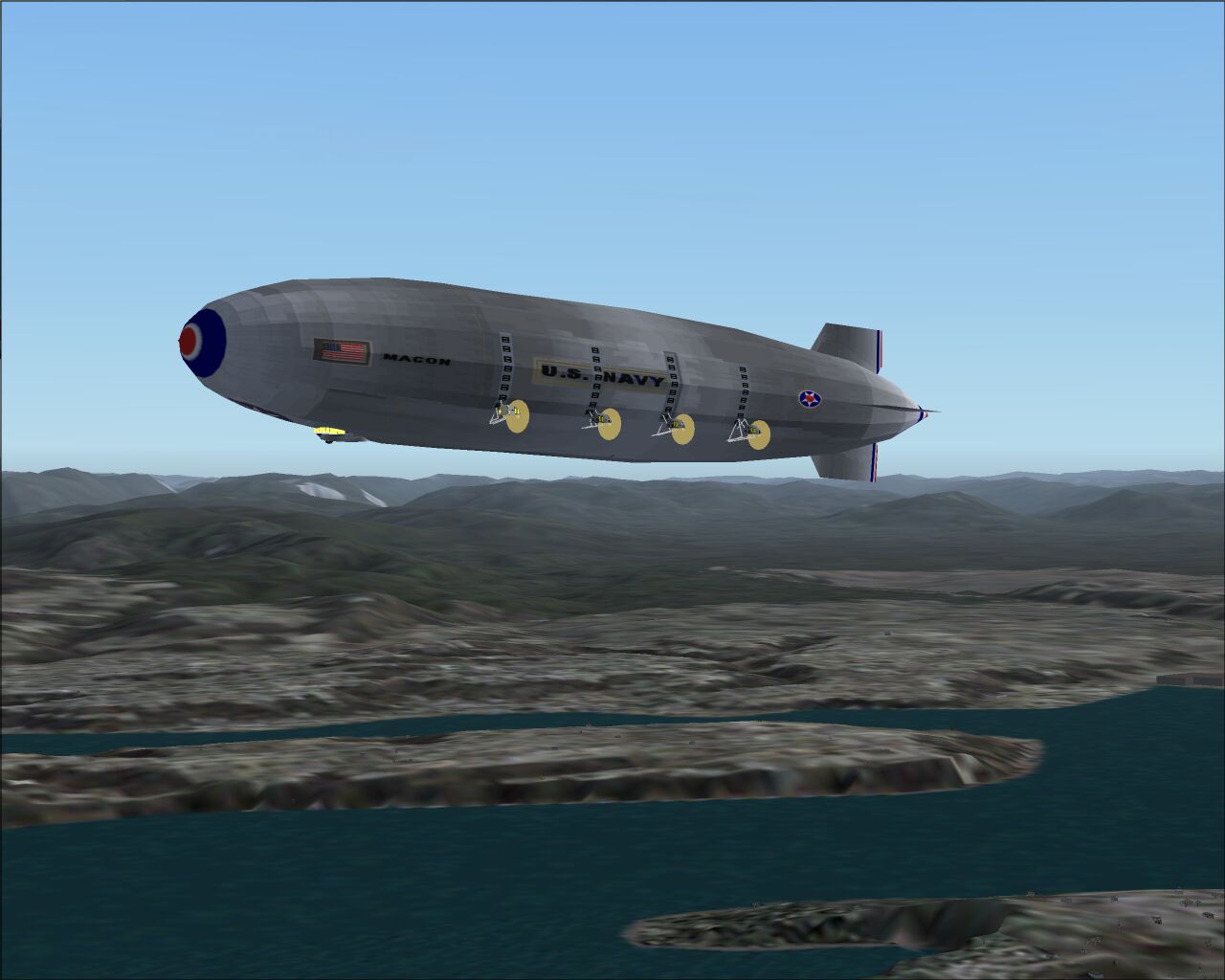 Flight Simulator Design Shop Version Of The Macon For Fs2004.Author, Frank J