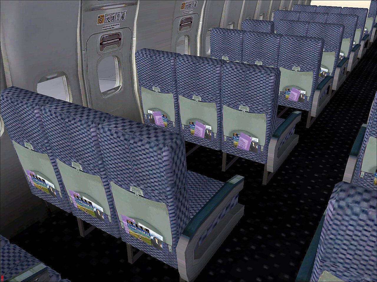 Continental Airlines Interior For Pmdg 737-700/800/900 By: Jason Diaz Email: Boifitskarma_