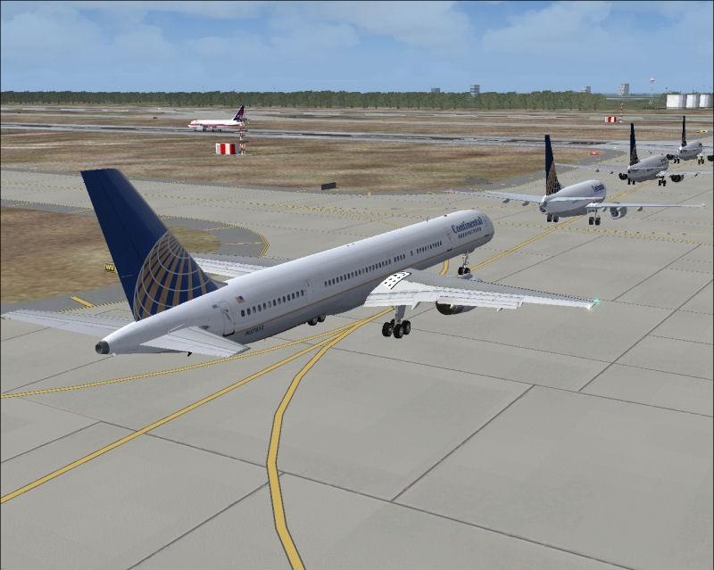 This Is The Continental Airlines Pluss Ai Traffic Version 4 For Flight Simulator 2004