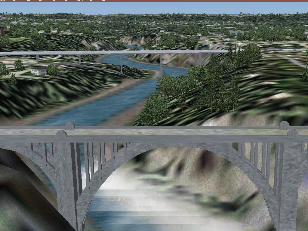 Flightsim Fs2004/Fs9 Spokane River Scenery And Effects