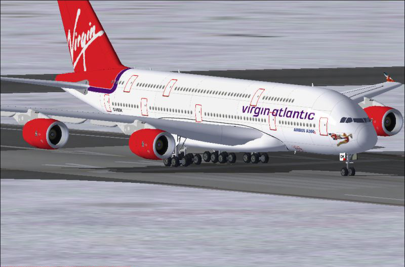 Thank You For Downloading The Fantastic Airbus A380-800 By Robert Yersluys, With My Paint — 1
