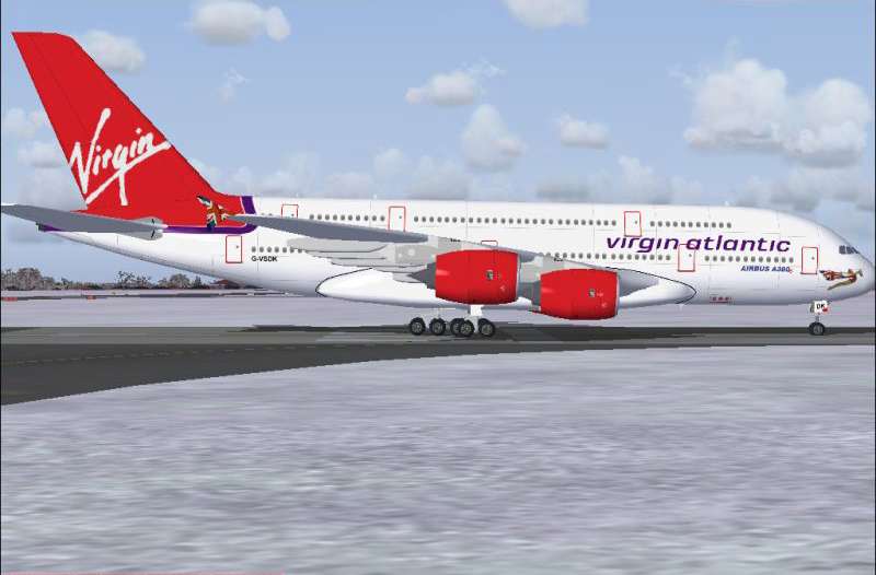 Thank You For Downloading The Fantastic Airbus A380-800 By Robert Yersluys, With My Paint