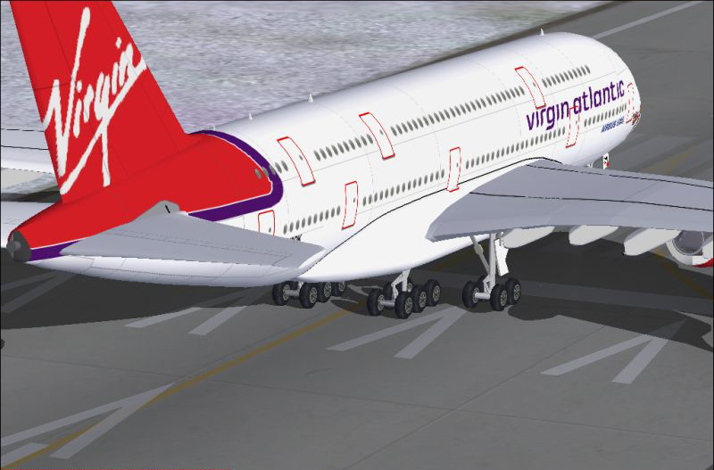 Thank You For Downloading The Fantastic Airbus A380-800 By Robert Yersluys, With My Paint