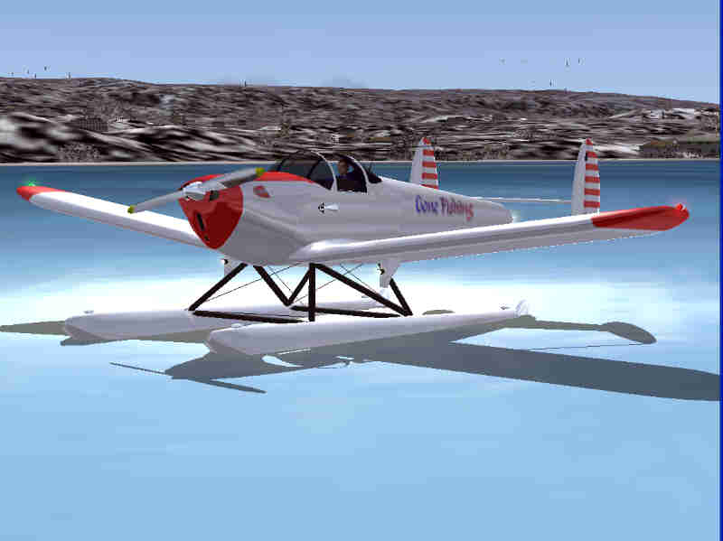 This Is My Ercoupe Float V1 (An Fsds 2.24 Project) For Flightsim Fs2004/Fs9 With A Fiction