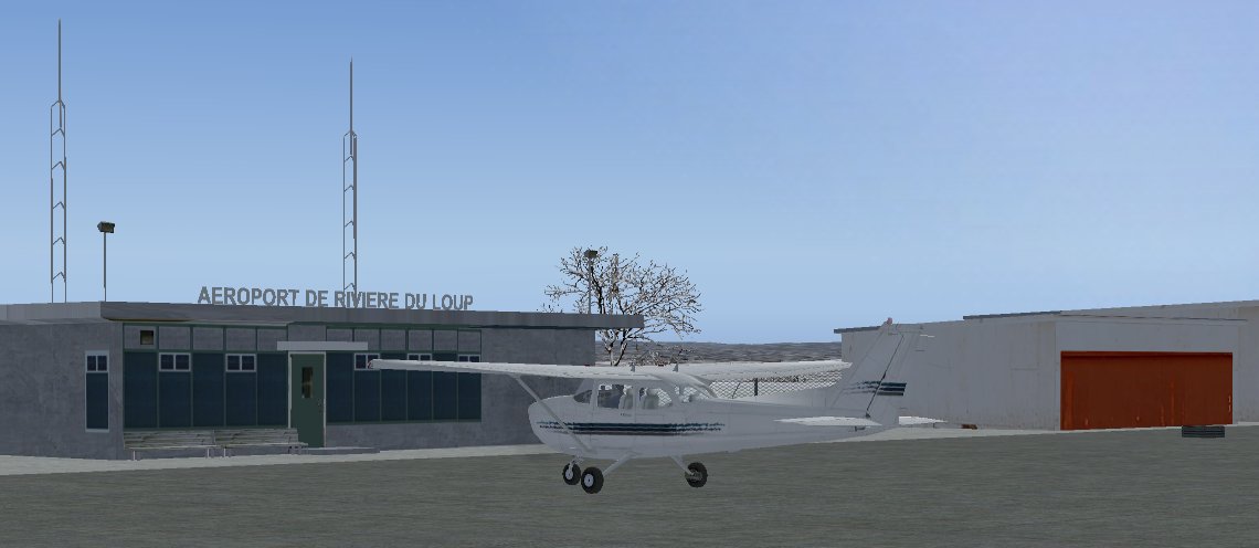 Cyri Version 1.0 Rivière-Du-Loup(Cyri) Airport Quebec, Canada For Microsoft Flight Simulat