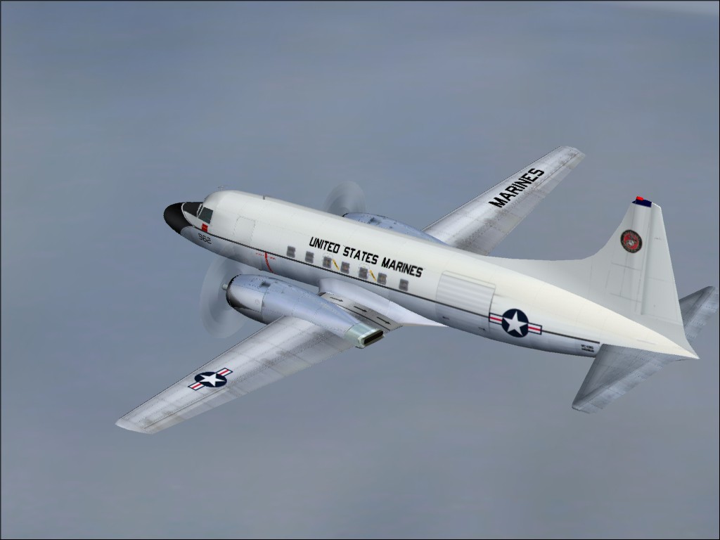 Usmc Vc-13G For Flight Simulator 2004 This Particular Aircraft, Buno 145962, Was Used Duri