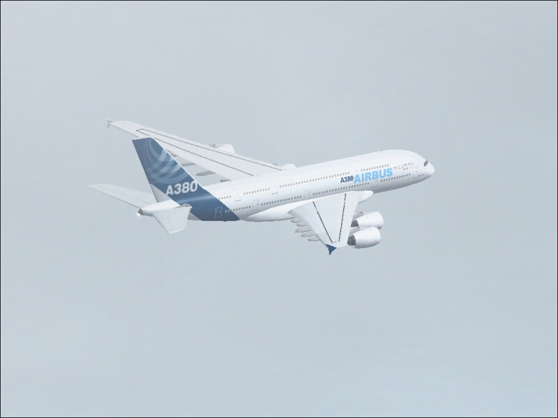 Fs2002 Airbus A380-800 In January 2005 Launch Livery