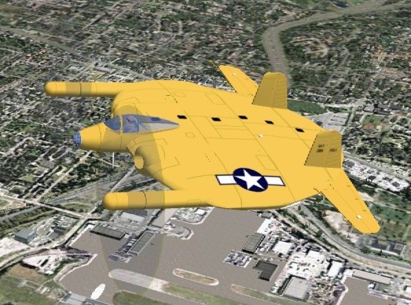 Fs2004 Vought F5U Flying Flapjack Repaints Bare Metal, And Yellow Repaints For The Vought
