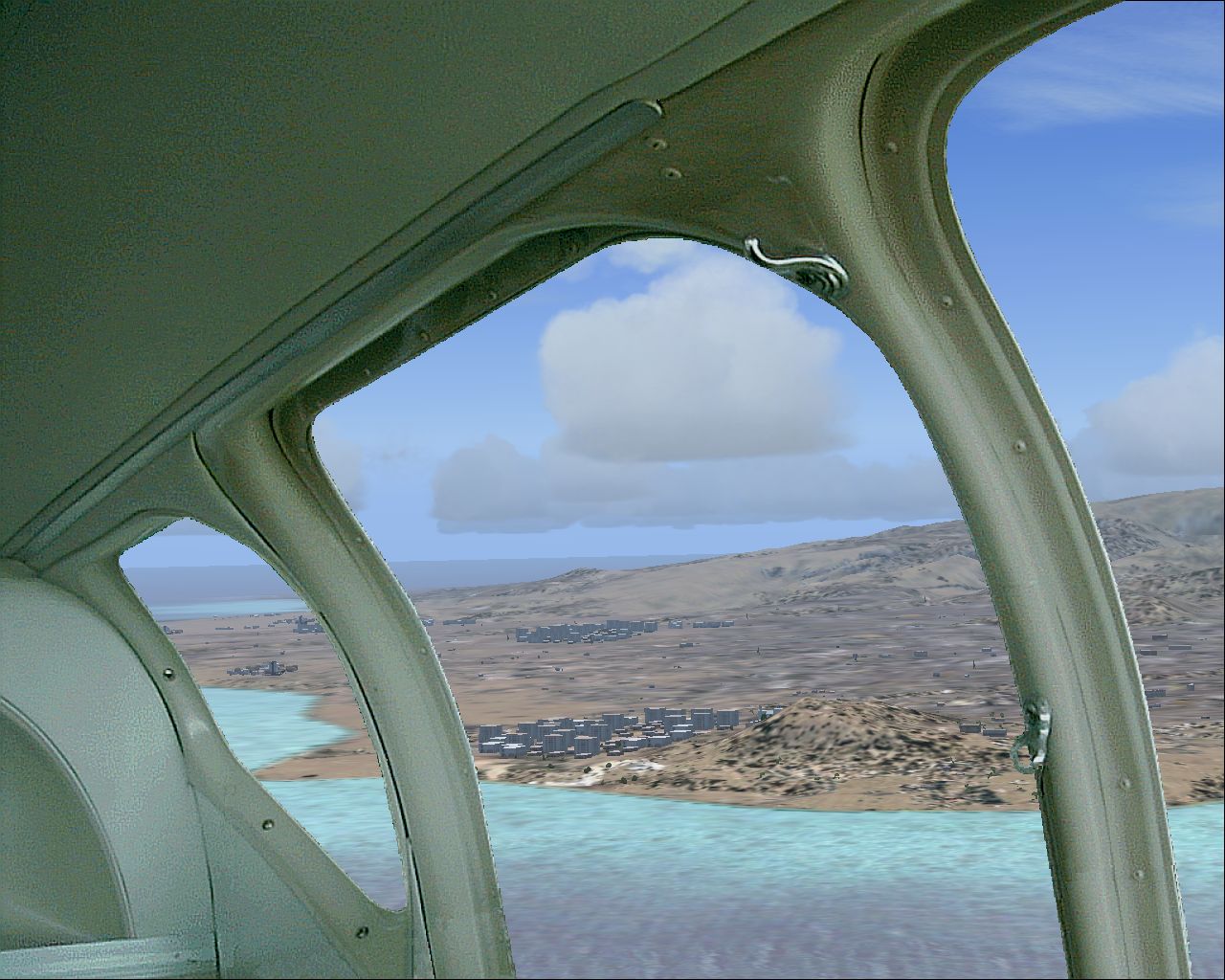 Fs2004 Picturereal Panel For Beech-Debonair Or -Bonanza With Full Internal Views Made By H