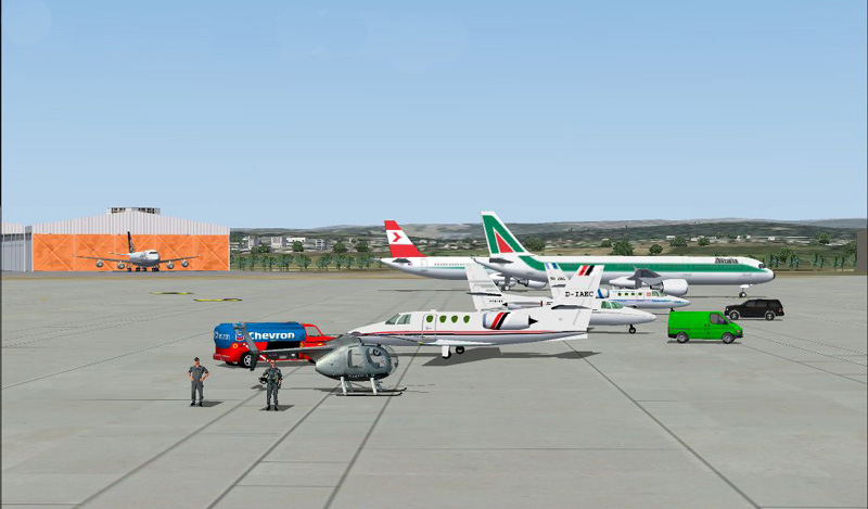 Fs2004 Scenery Ben Gurion International Airport V1.1 (Llbg) Ben-Gurion Airport, Located Ne