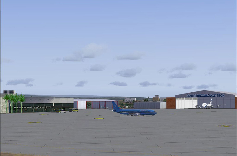 Fs2004 Scenery Ben Gurion International Airport V1.1 (Llbg) Ben-Gurion Airport, Located Ne
