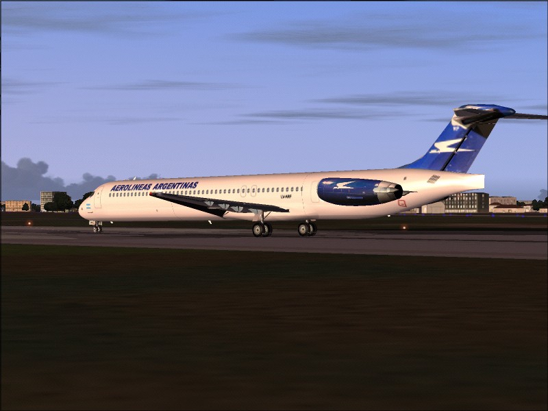 Fs2004 Sga- Mcdonnell Douglas Md-83 Austral Lineas Aereas Registration Lv-Arf
