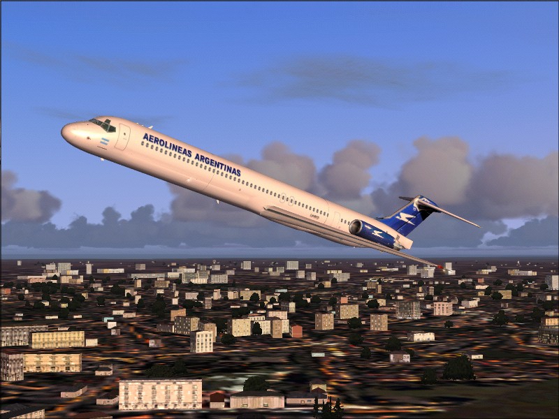 Fs2004 Sga- Mcdonnell Douglas Md-83 Austral Lineas Aereas Registration Lv-Ayd.-Completely