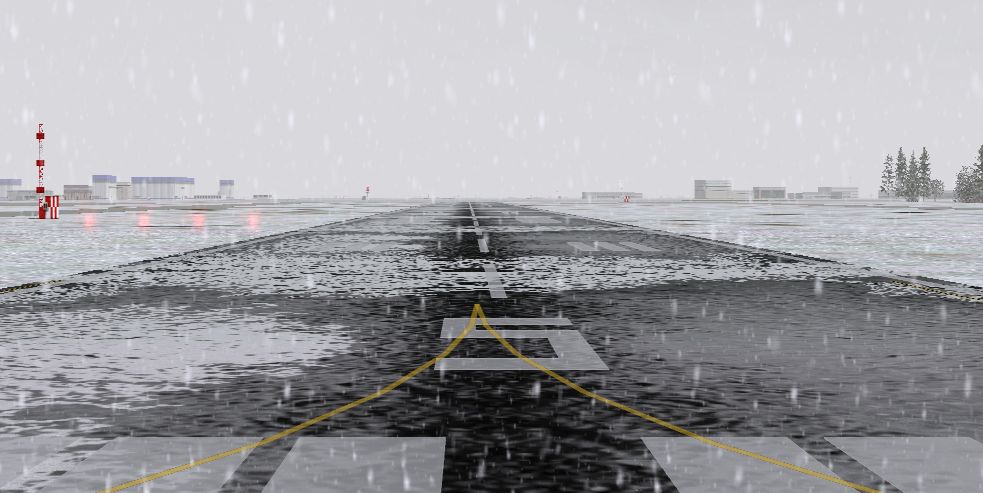 This File Allows More Realistic Looking Runways In Any Area In The World That Has Snow On