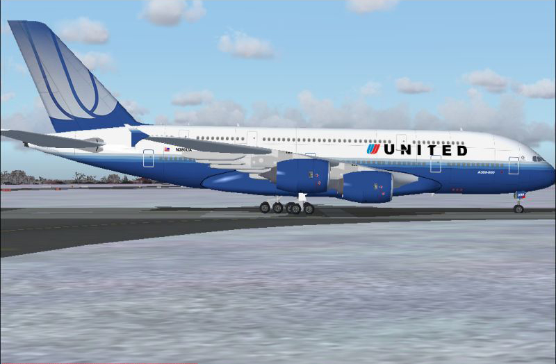 Thank You For Downloading The Fantastic Airbus A380-800 By Robert Yersluys, With My Paint