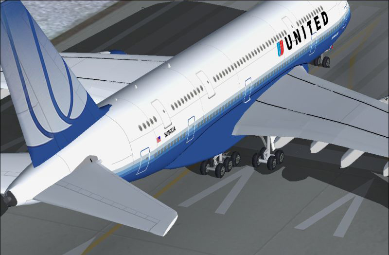 Thank You For Downloading The Fantastic Airbus A380-800 By Robert Yersluys, With My Paint