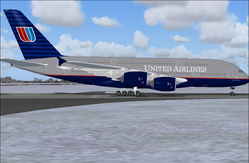 Thank You For Downloading The Fantastic Airbus A380-800 By Robert Yersluys, With My Paint — 1