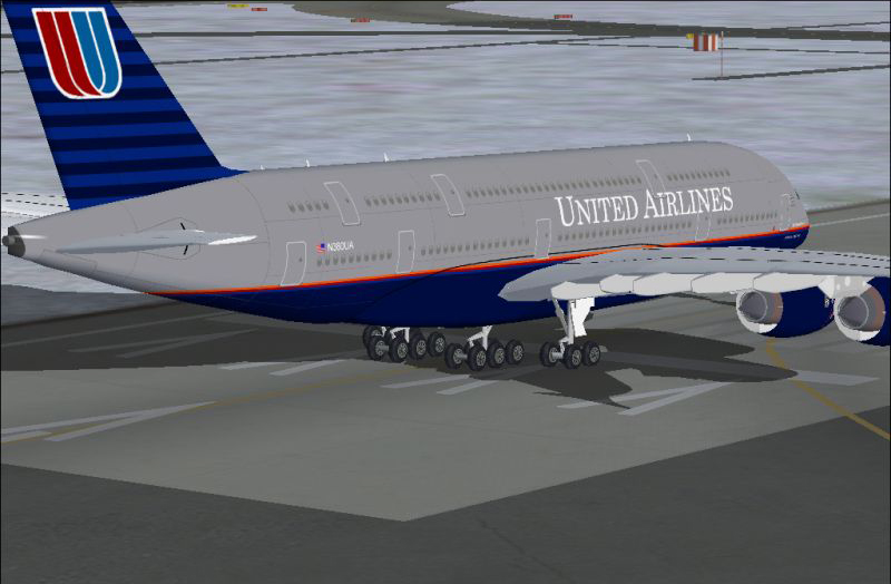 Thank You For Downloading The Fantastic Airbus A380-800 By Robert Yersluys, With My Paint