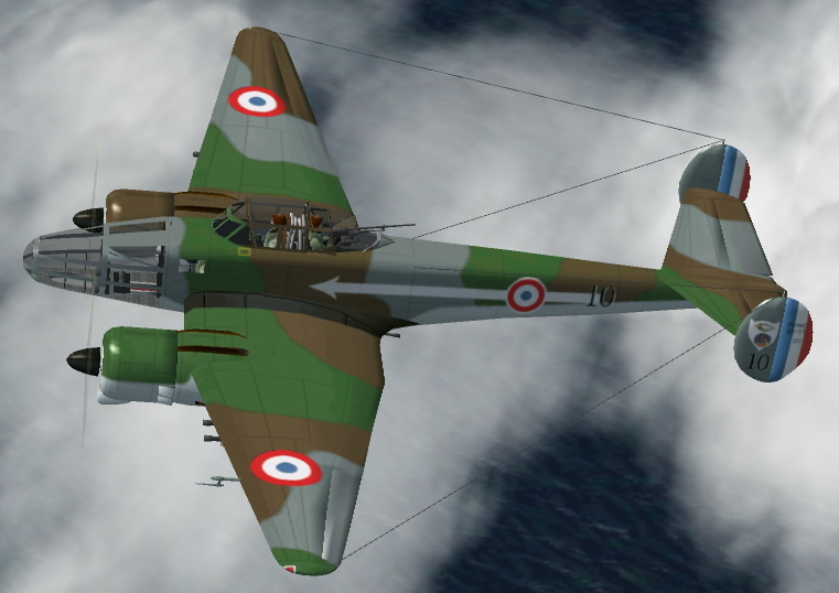 Fs2002/Fs2004 Potez 630 / 63.11 This Aircraft Is One That Pote Co