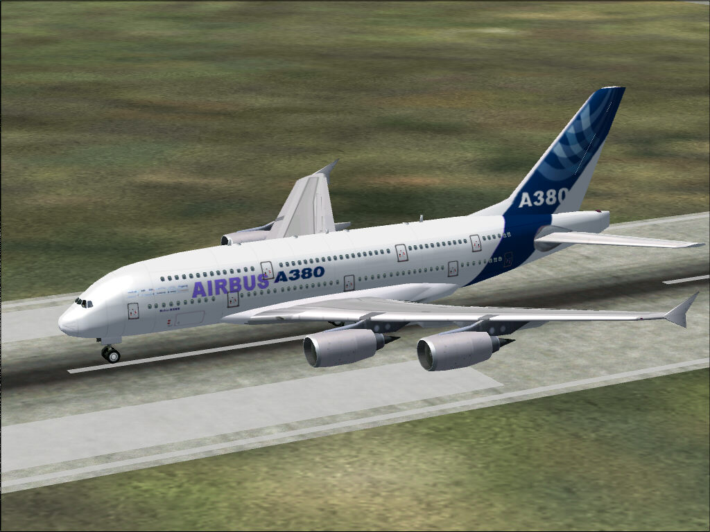 A380 New Industrie House Of 18 January 2005, For Fs2004 And Fs2002