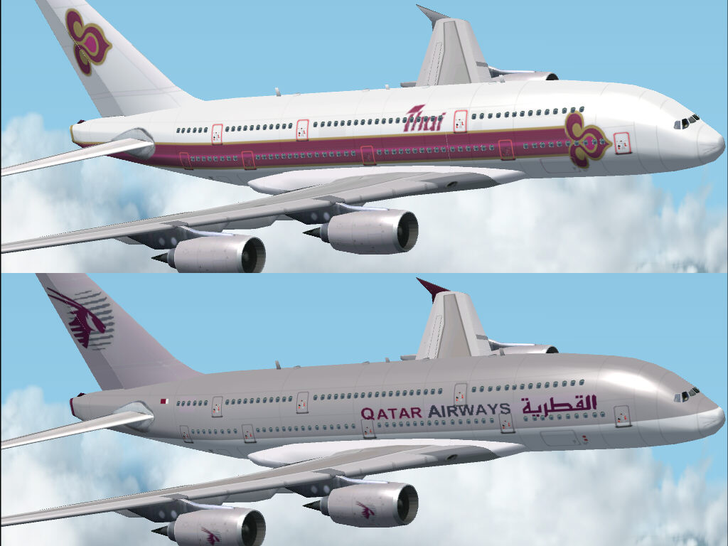 A380 Version 4 - Compilation 3, For Fs2004 And Fs2002