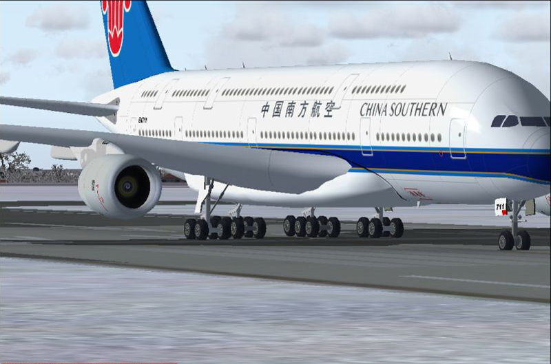 Thank You For Downloading The Fantastic Airbus A380-800 By Robert Yersluys, With My Paint
