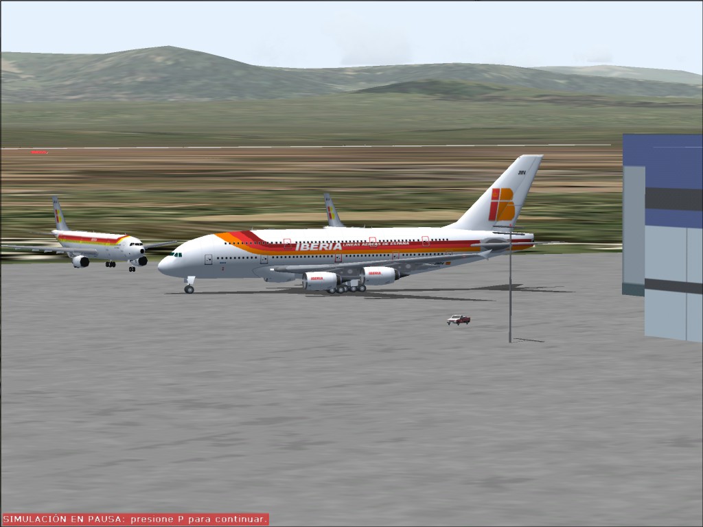 Airbus A380 Iberia Livery