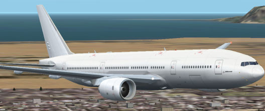 This Is A Fictional Private Livery Registration N735Sb For The Meljet Boeing 777-200Er And