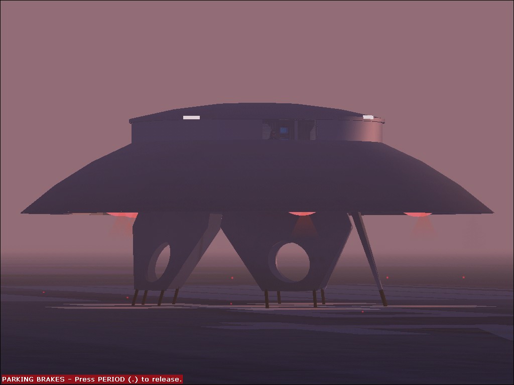 Fs2004 Saucer From The Tv Series, The Invaders