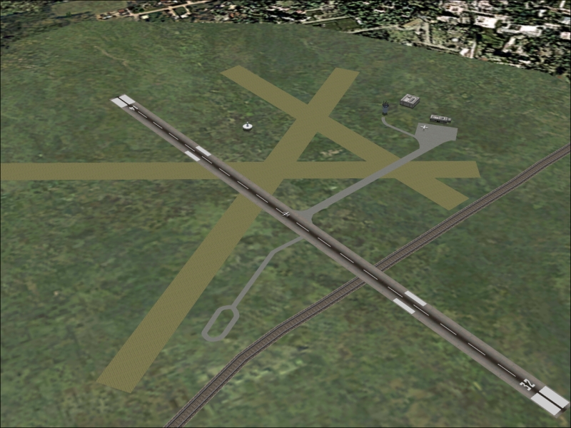 Fs2002/Fs2004 Scenery - Gisborne Airport Update V2.0 (Nzgs) This Little Bundle Updates The