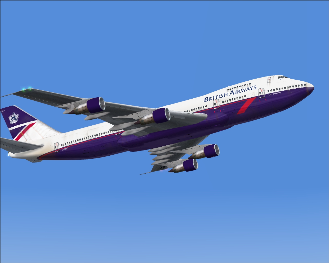 Posky Ba Landor 747-200 For Fs2002/2004 This Is My First Release!