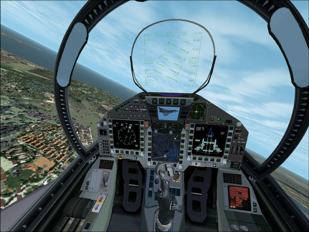 Eurofighter Raf 6Sqn, For Fs2004 And Fs2002 — 1