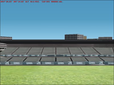 Fs2002 Scenery - Landsowne Road Rugby Stadium, Dublin, Ireland ©Phil ( Philguitarist_At_Gm