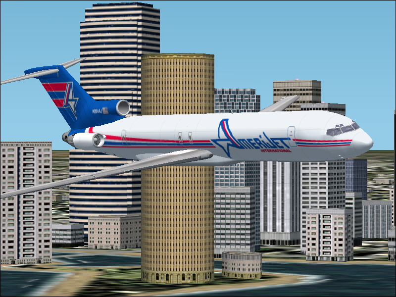 Fs2004 Amerijet Boeing 727 Amerijet Is A Cargo / Charter Company Founded In 1974 Wich Work