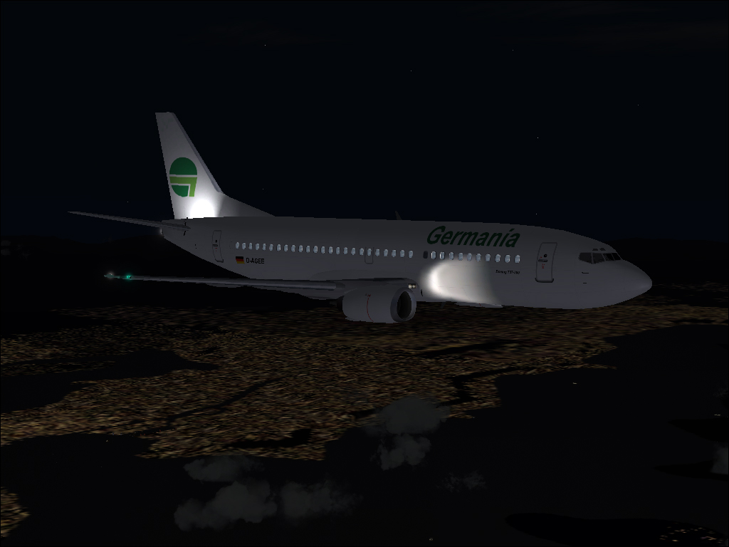 Boeing 737-300 Germania Ns Original Model By Eric Cantu Repaint By Christoph Weimar, Bioin — 1