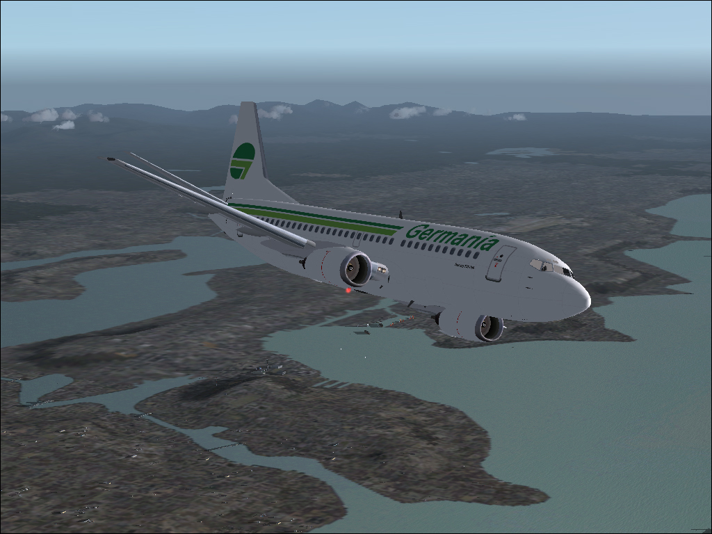 Boeing 737-300 Germania Ns Original Model By Eric Cantu Repaint By Christoph Weimar, Bioin