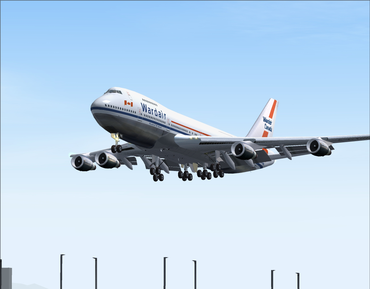 Posky Wardair 747-200 For Fs2002/2004 Textures Repaint Request By The Empress Of Canada...