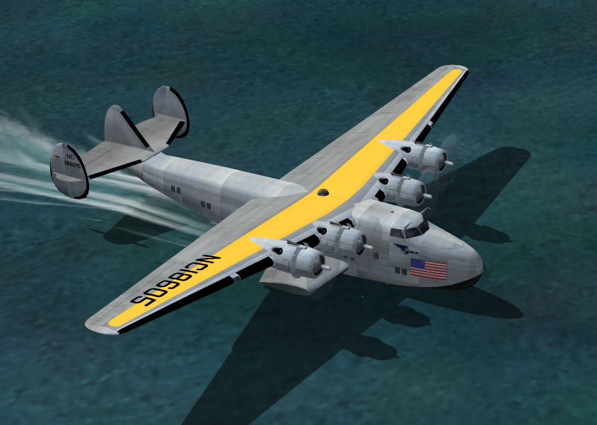 Fs2004 Boeing B314 Pan American Airways System Dixie Clipper Was Delivered To Pan American — 1