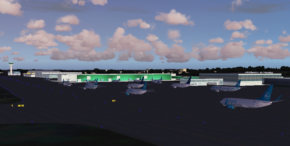 Findel Airport Luxembourg This Is Scenery Version 1 For Luxembourg Airport Findel ,Base Of
