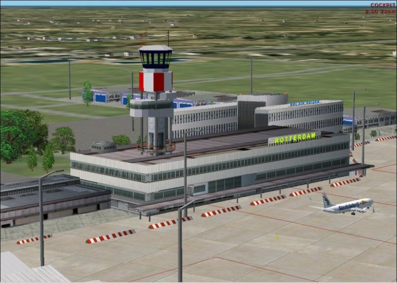 Description Of Rottrdam Rotterdam, Holland - Nl(Ehrd) For Fs2002 This Is Scenery That Is A