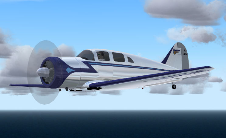 Fs2004 Spartan 7W Executive Textures Repaint By Dave Torkington