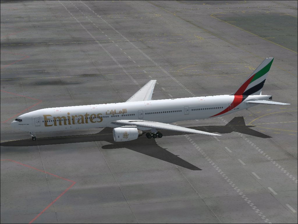 Emirates Boeing 777-31H For Fs2002 And Fs2004