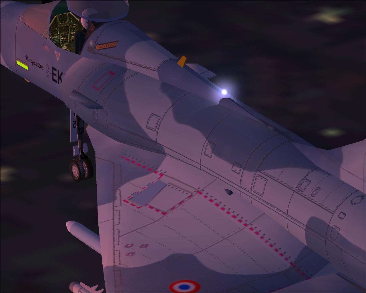 Mirage 2000 C (Dijon) Created Under Gmax For Fs2004 With Photoshop And Paint