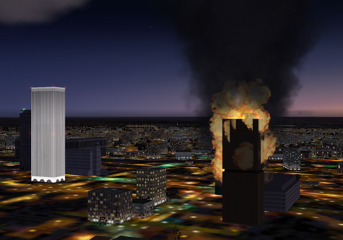 Windsor Building On Fire — 1