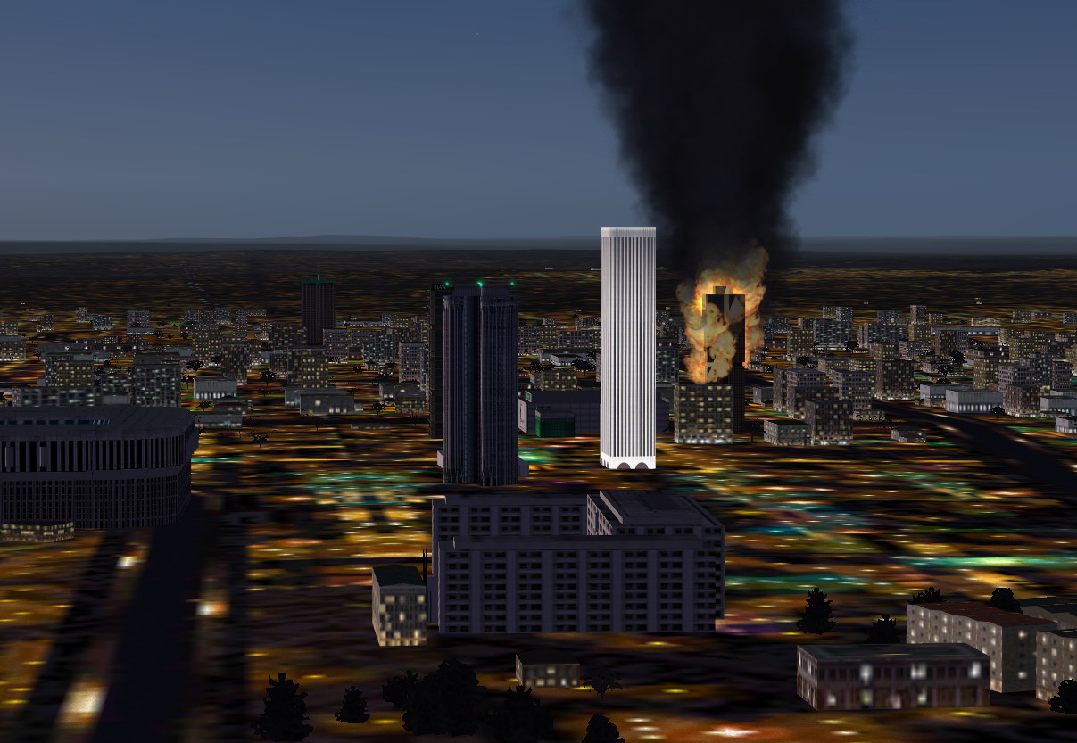 Windsor Building On Fire