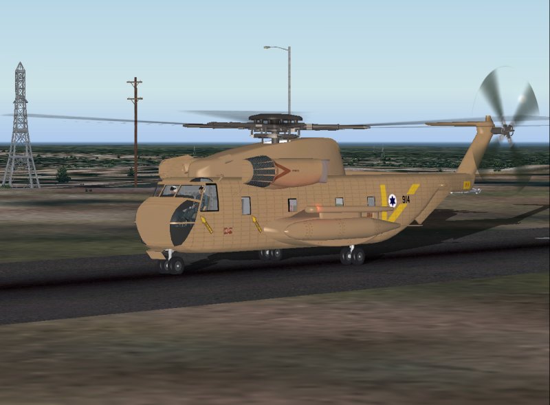 Sikorsky Ch-53D Yansur Of The Israeli Defense Forces; Utilizing The Late Rory Kellys Outst