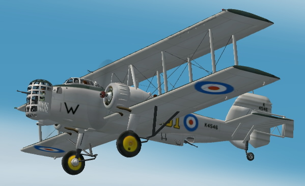 Fs2002/Fs2004 Boulton Paul P.75 Overstrand This Aircraft Is A Bimotored Biplane Bomber Of