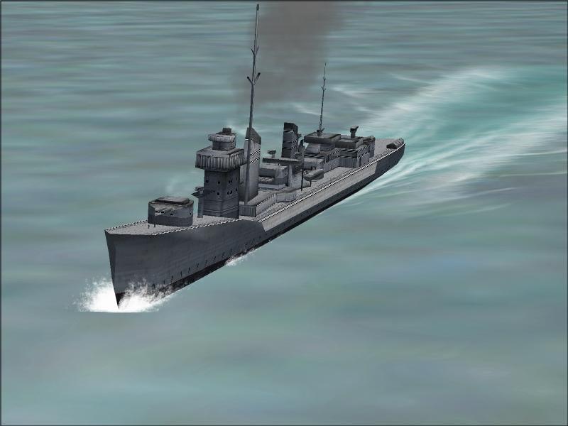 Fs2004 - Ijn Kagero This Is A Complete Update Of Jacob Waltz Cfs2 Version Of His Ijn Kager