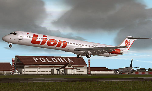 Mcdonnelldouglas Md82 Lion Airlines Pk-Lmn